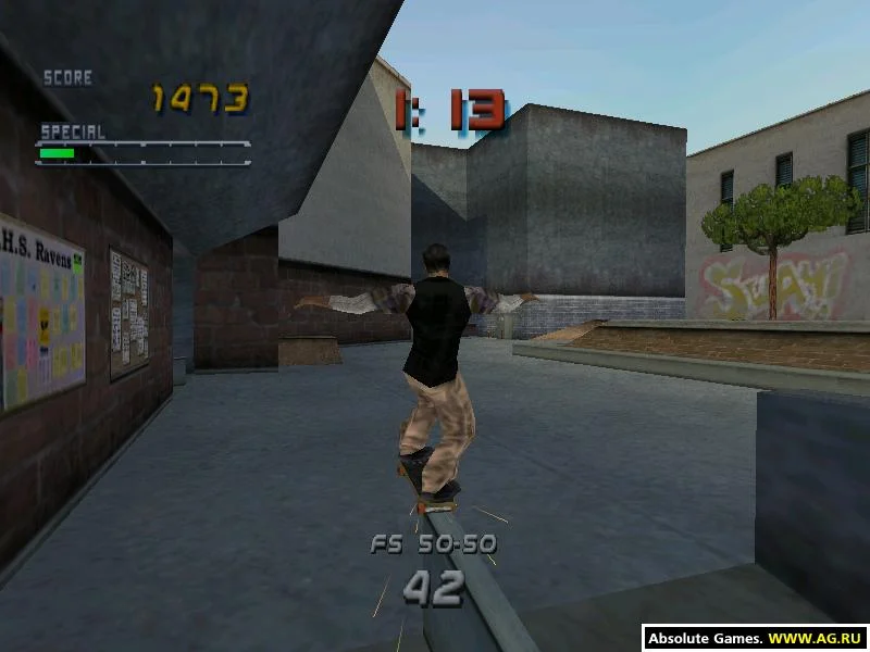 Tony Hawk's Pro Skater 2 gameplay screenshot 5