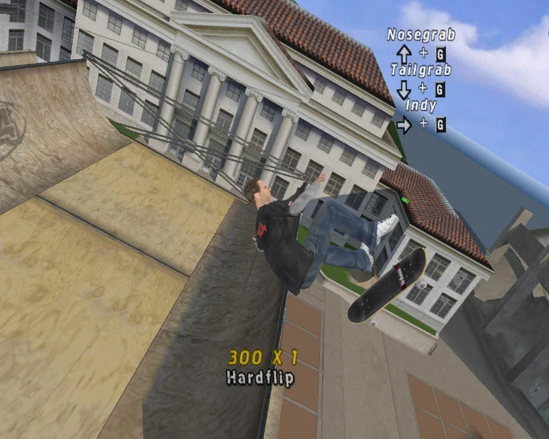 Tony Hawk's Pro Skater 4 gameplay screenshot 1
