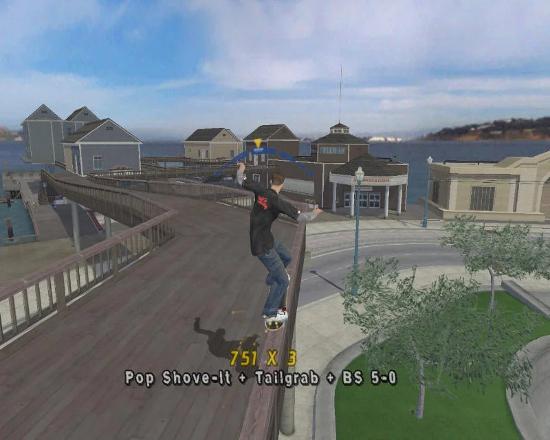 Tony Hawk's Pro Skater 4 gameplay screenshot 4
