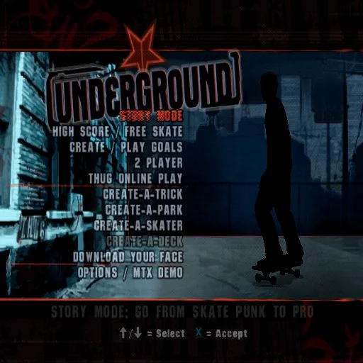 Tony Hawk's Underground gameplay screenshot 2