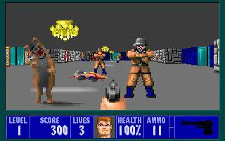Wolfenstein 3D gameplay screenshot 0