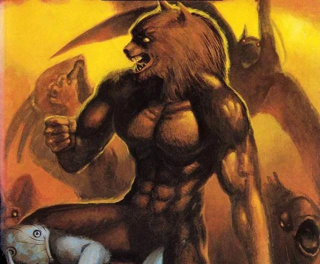 Capa de Altered Beast (1988)