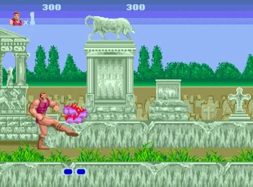 Altered Beast (1988) gameplay screenshot 2