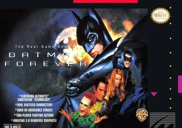 Capa de Batman Forever