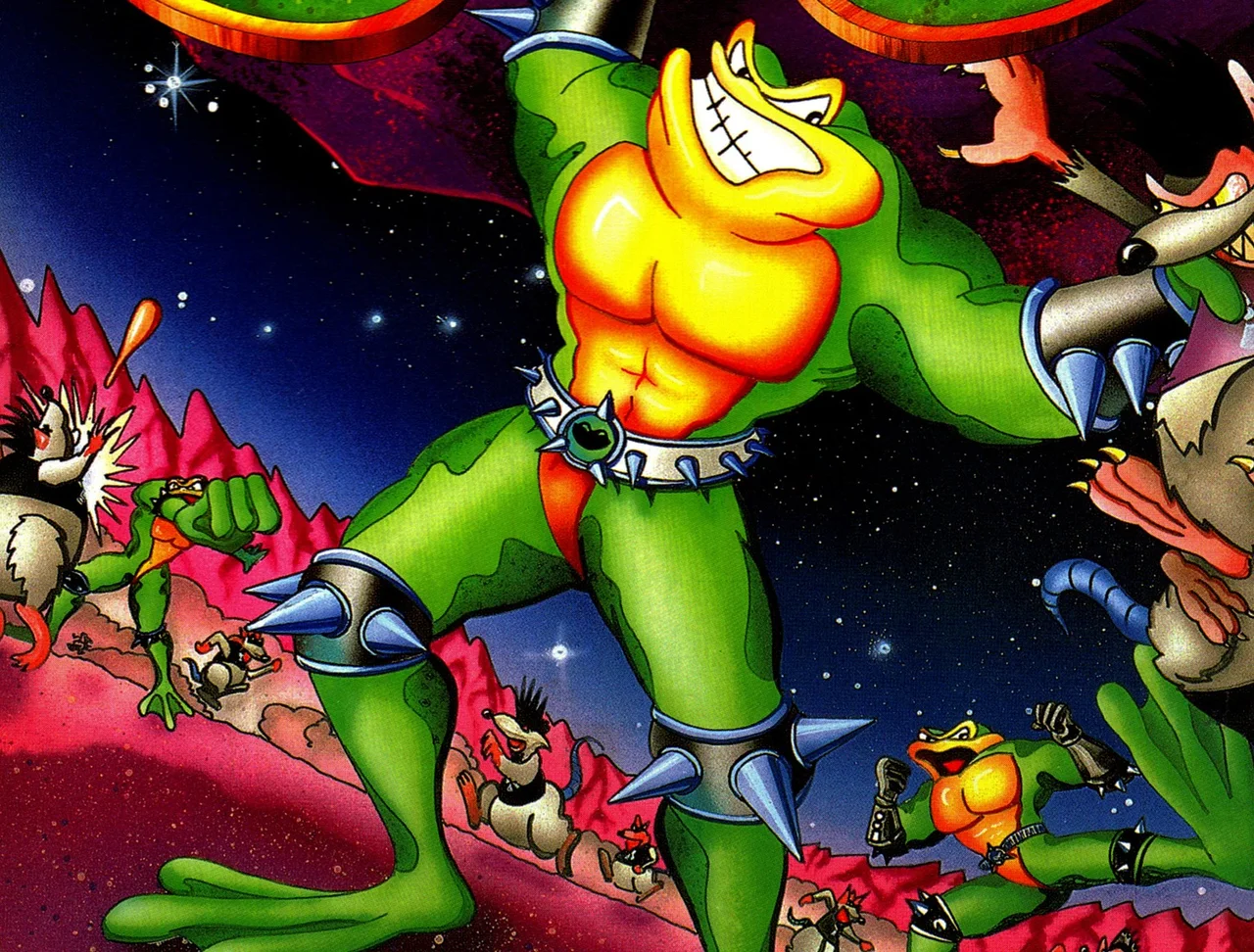 Capa de Battletoads