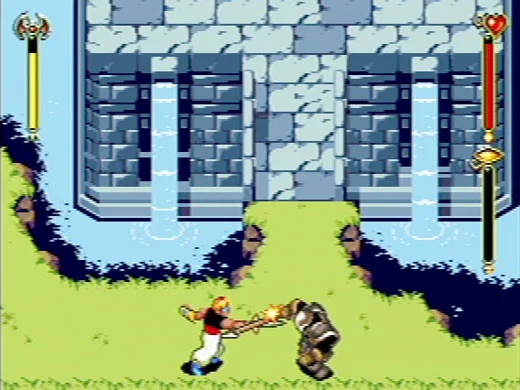 Capa de Beyond Oasis