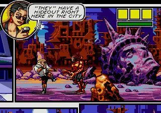 Comix Zone gameplay screenshot 1