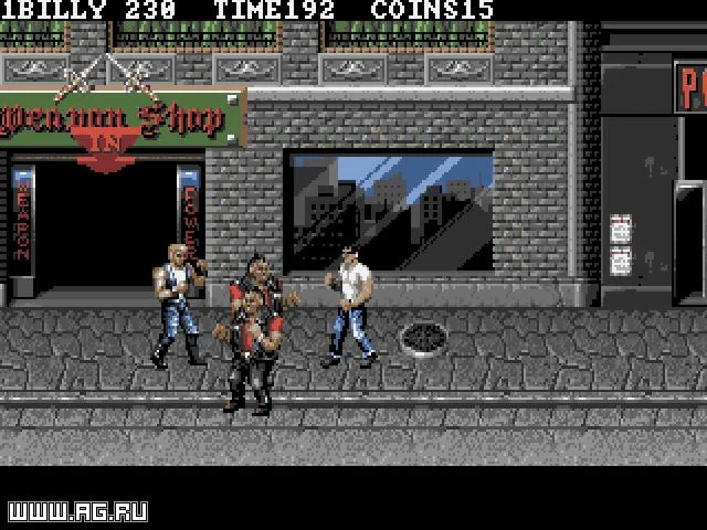 Double Dragon III: The Sacred Stones (1991) gameplay screenshot 1