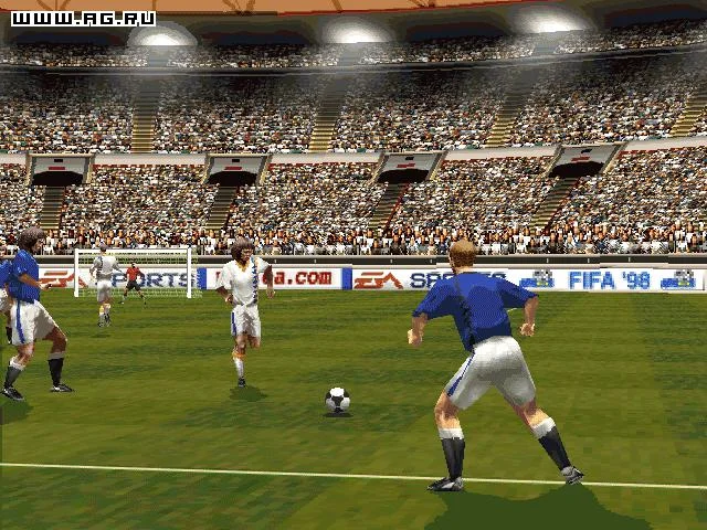 FIFA '98: Road to World Cup gameplay screenshot 4