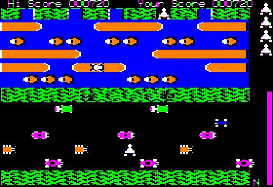 Frogger (1981) gameplay screenshot 0