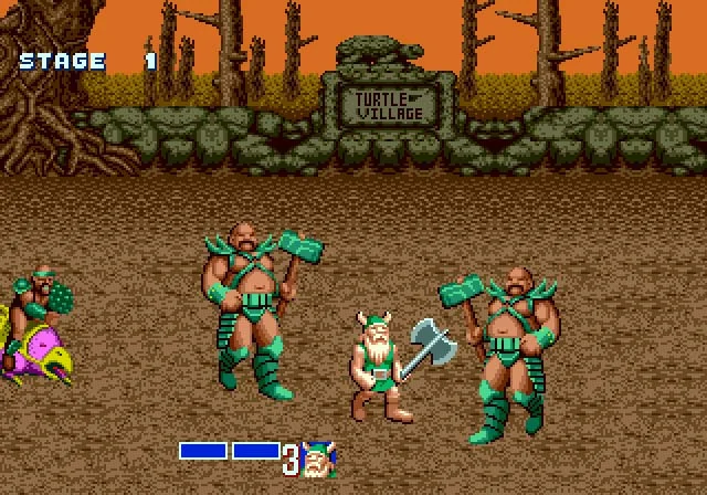 Golden Axe (1989) gameplay screenshot 0