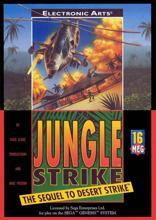 Capa de Jungle Strike