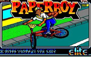 Paperboy gameplay screenshot 2