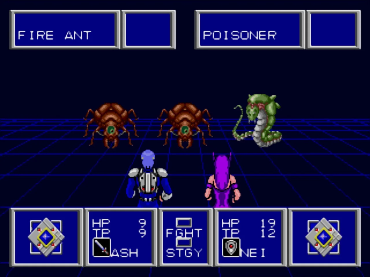 Phantasy Star II gameplay screenshot 2