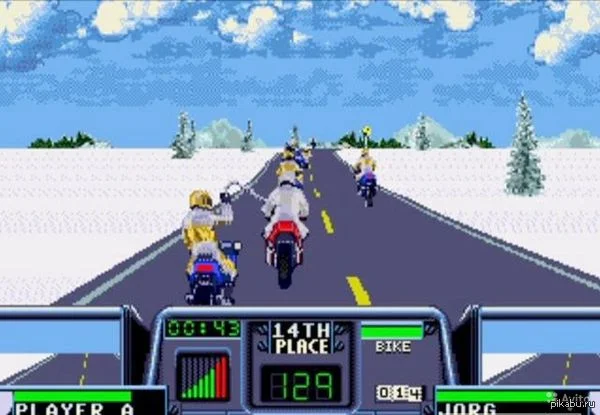 Road Rash 3 gameplay screenshot 2