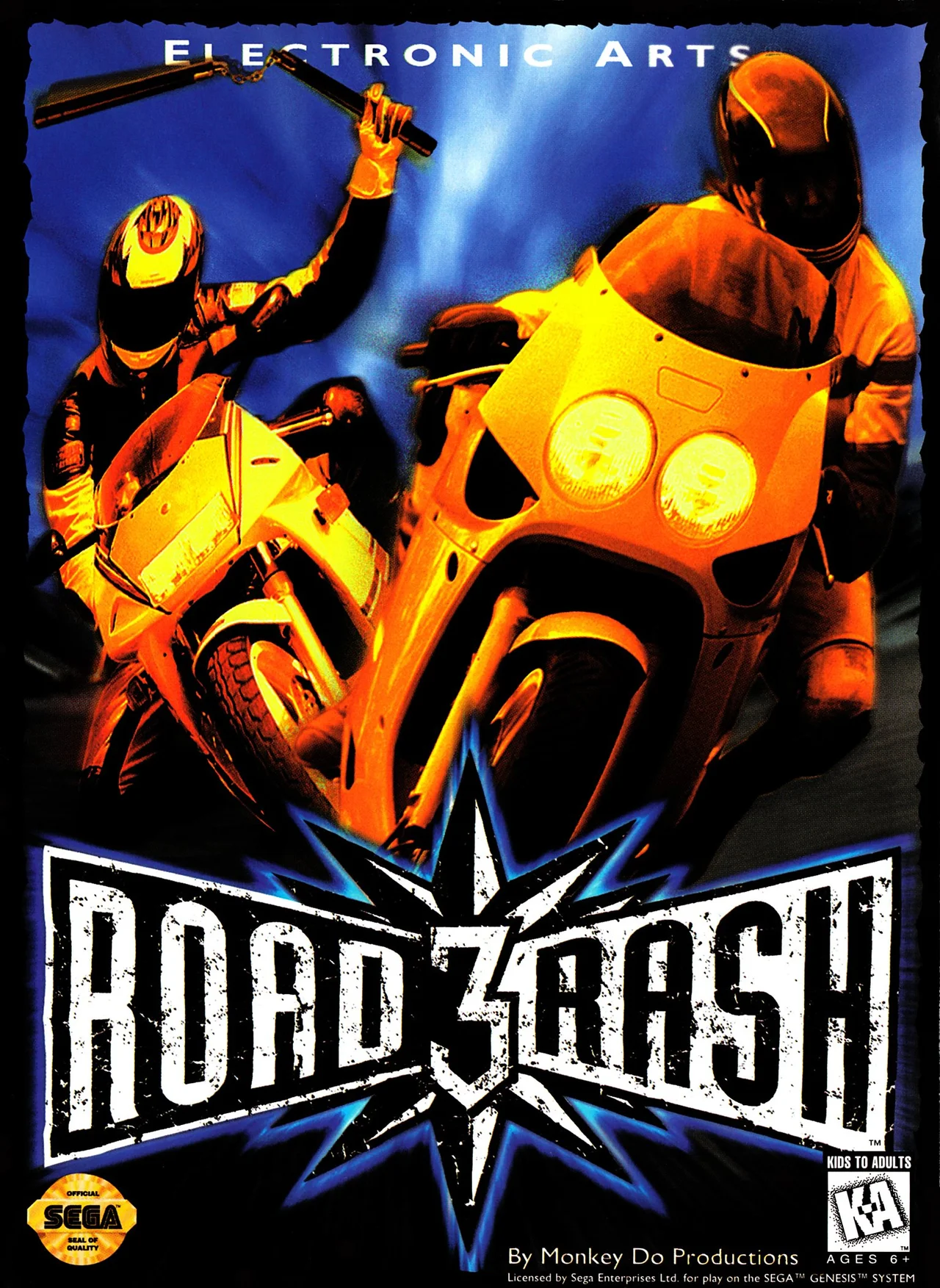 Road Rash 3 gameplay screenshot 5