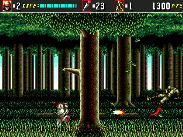 Shinobi III: Return of the Ninja Master (1993) gameplay screenshot 1