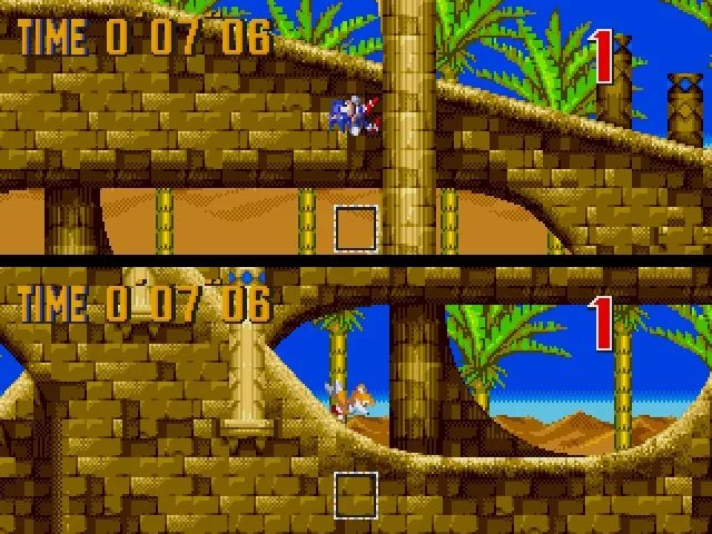 Sonic 3 and Knuckles gameplay screenshot 5