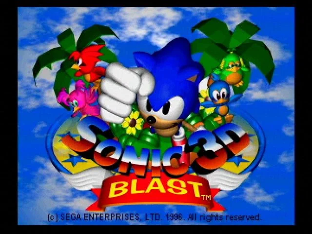 Sonic 3D Blast (1996) gameplay screenshot 2