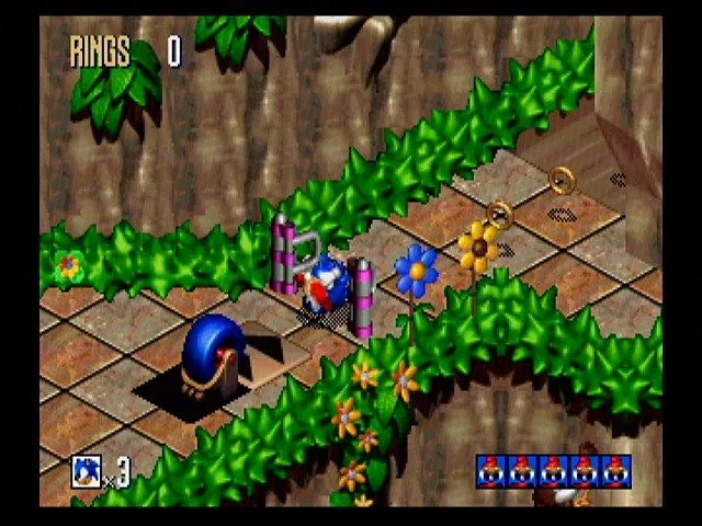 Sonic 3D Blast (1996) gameplay screenshot 4