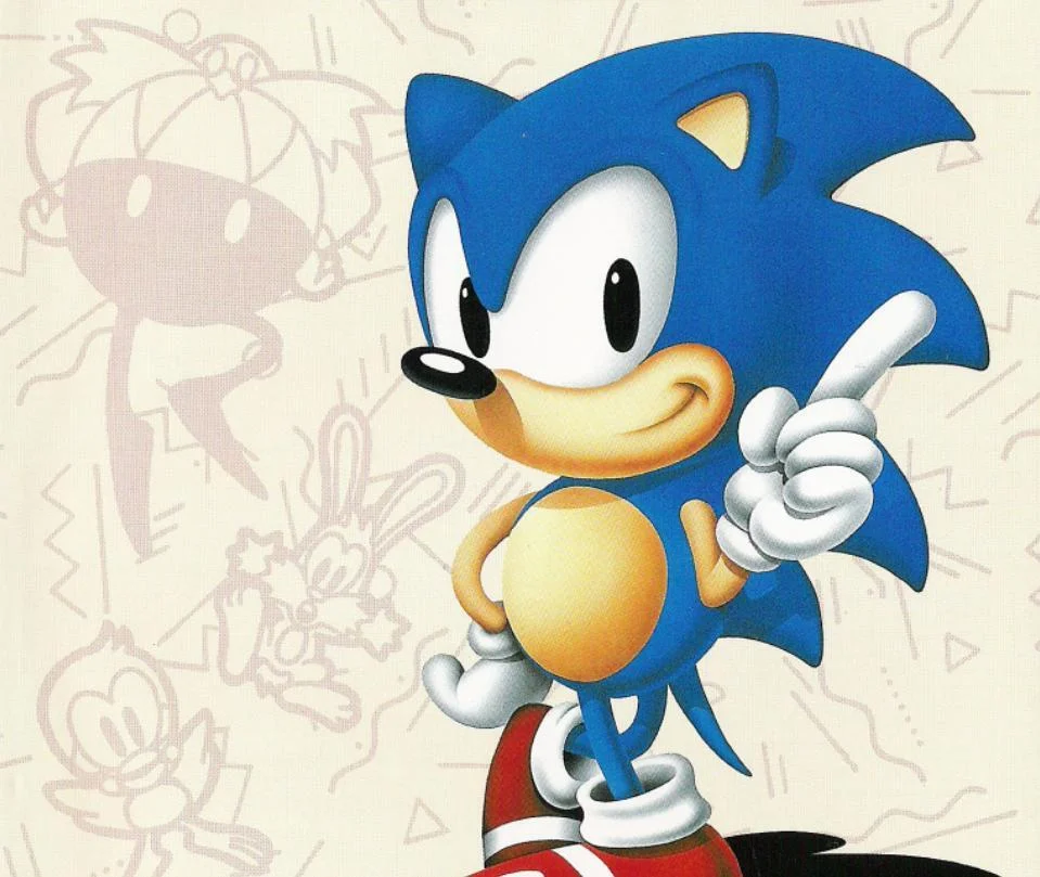 Capa de Sonic the Hedgehog (1991)