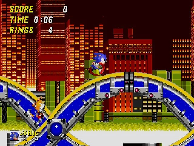 Sonic the Hedgehog 2 gameplay screenshot 2