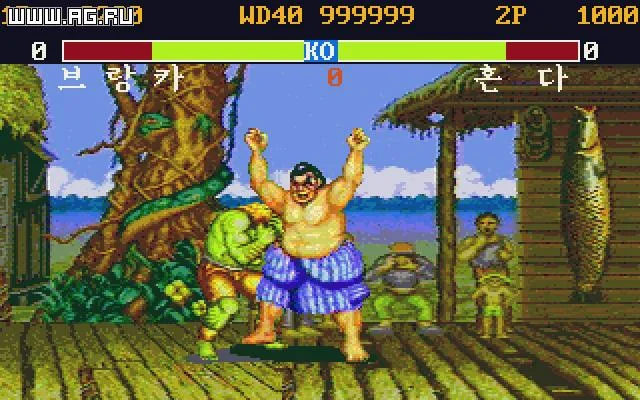 Street Fighter II: The World Warrior (1991) gameplay screenshot 2