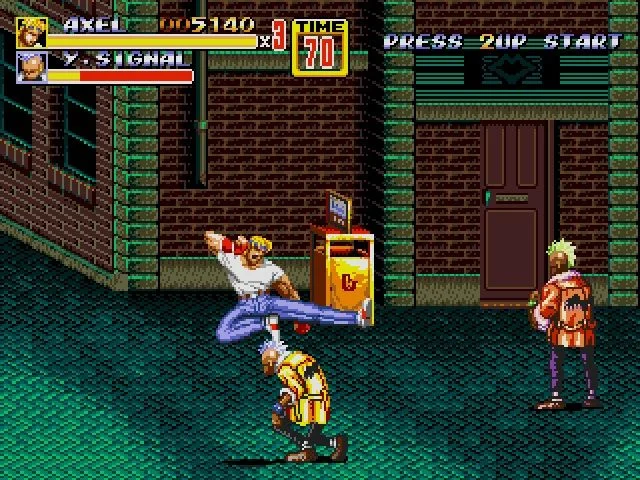 Streets of Rage 2 gameplay screenshot 1