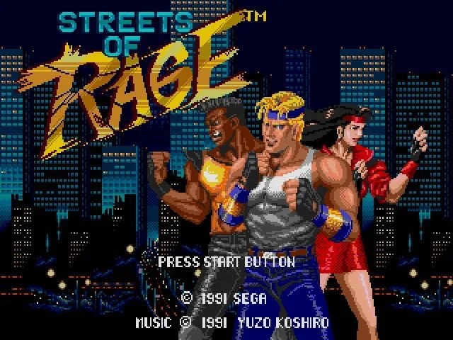 Capa de Streets of Rage