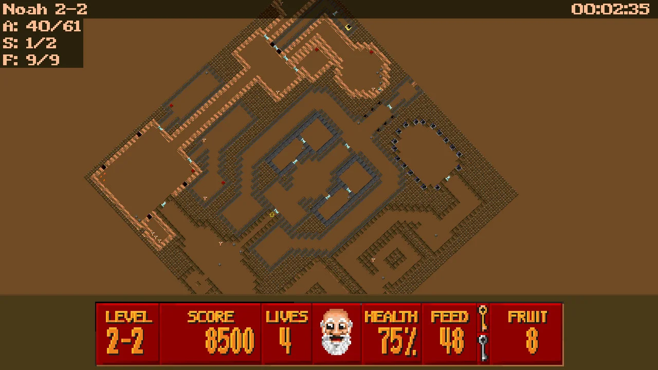 Super 3-D Noah's Ark gameplay screenshot 3