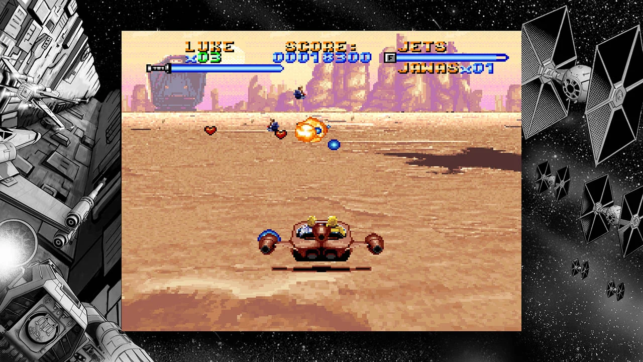 Super Star Wars gameplay screenshot 2