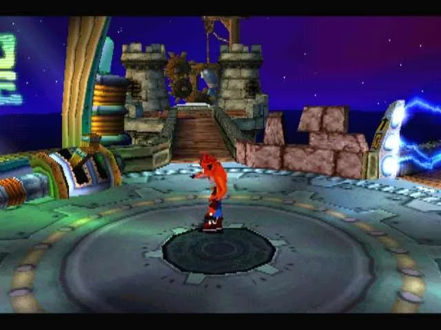 Crash Bandicoot 3: Warped gameplay screenshot 1