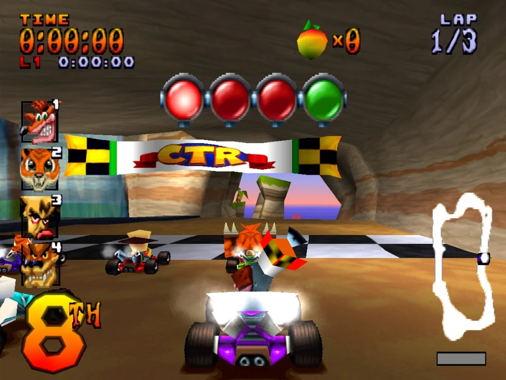 Crash Team Racing gameplay screenshot 0