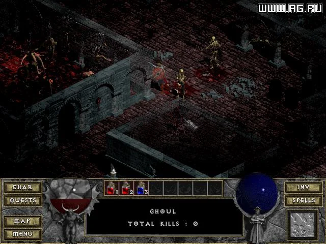 Diablo gameplay screenshot 0