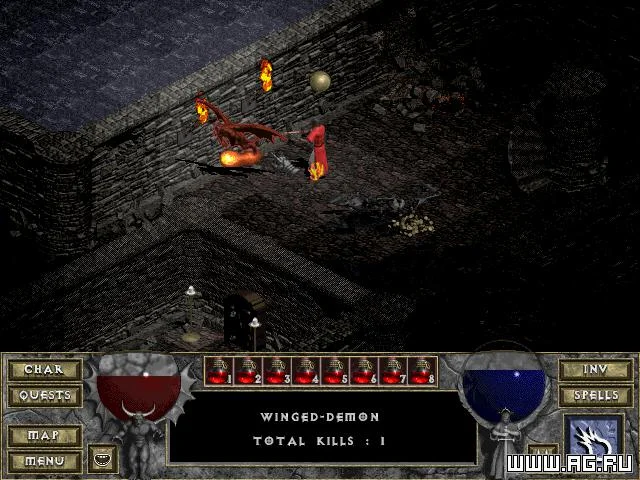 Diablo gameplay screenshot 4