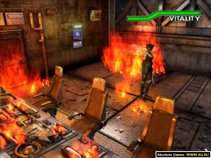 Dino Crisis 2 gameplay screenshot 1