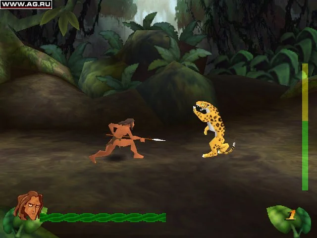 Disney's Tarzan gameplay screenshot 0