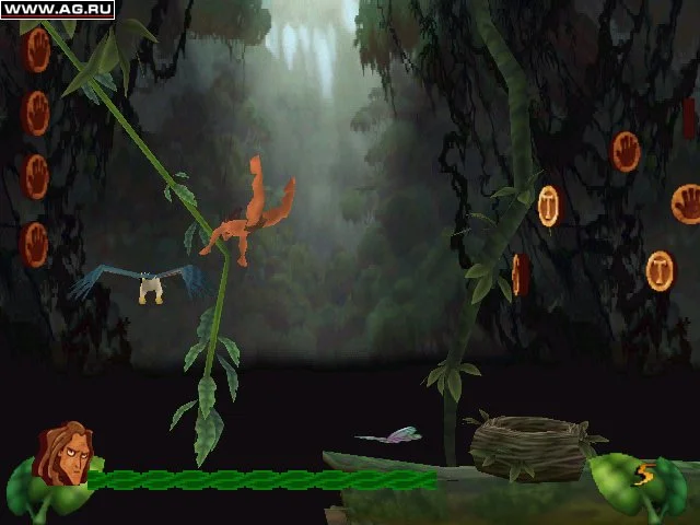 Disney's Tarzan gameplay screenshot 1
