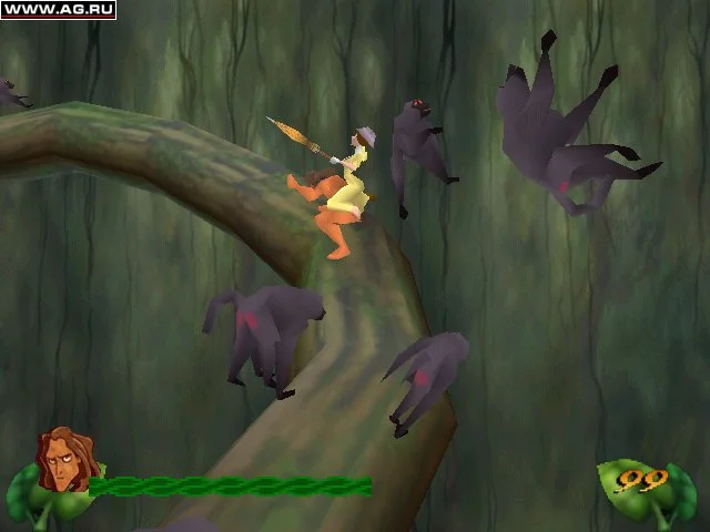 Disney's Tarzan gameplay screenshot 2