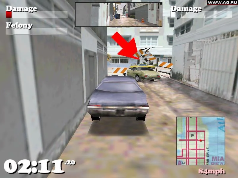Driver (1999) gameplay screenshot 1