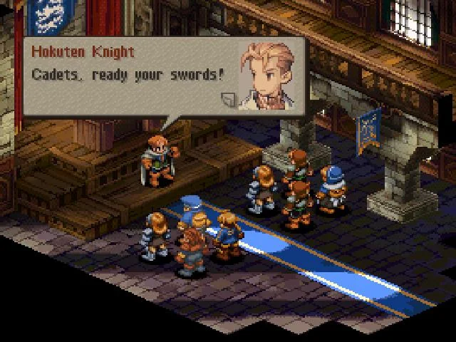 Final Fantasy Tactics gameplay screenshot 0