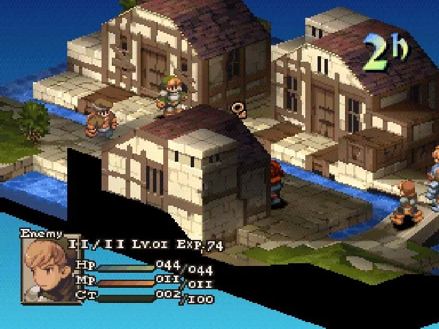 Final Fantasy Tactics gameplay screenshot 1