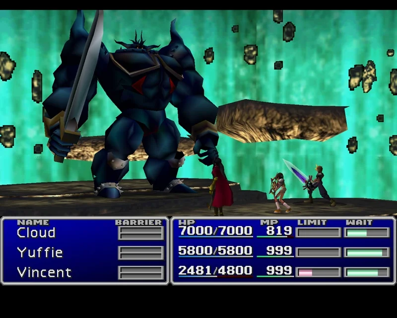 Final Fantasy VII (1997) gameplay screenshot 2