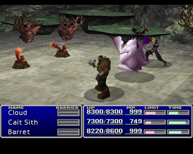 Final Fantasy VII (1997) gameplay screenshot 4