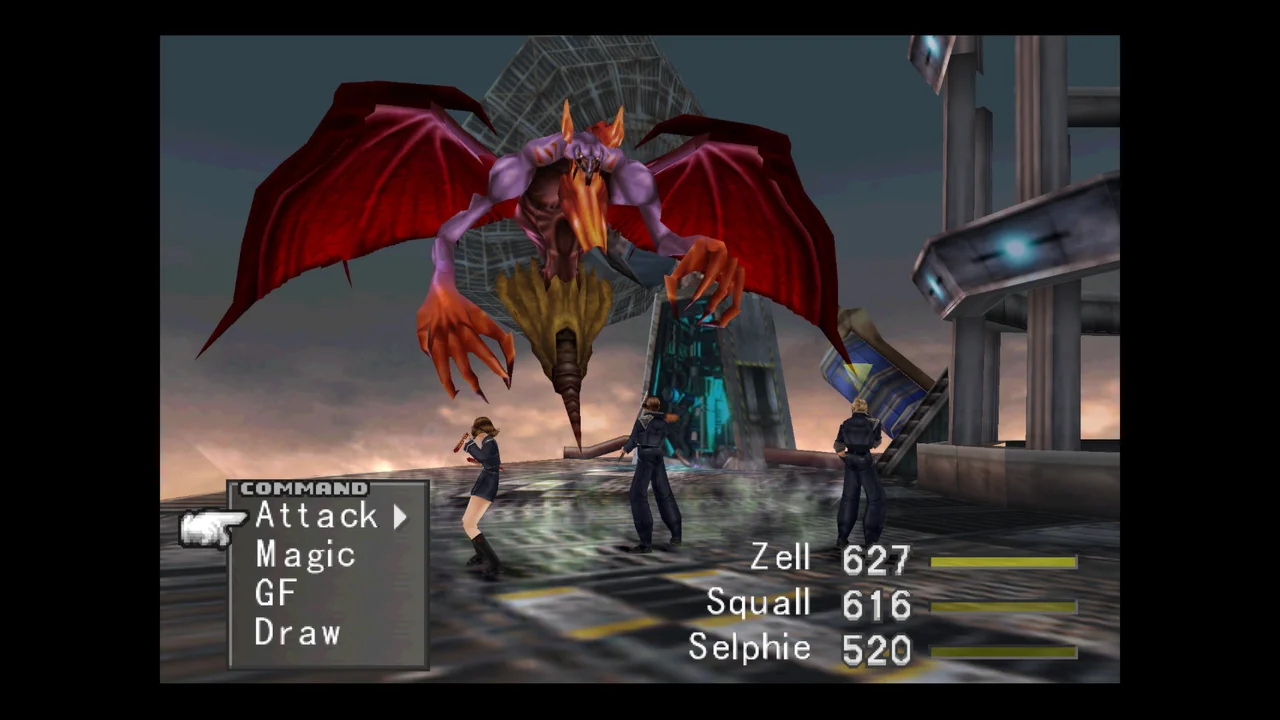 FINAL FANTASY VIII gameplay screenshot 3
