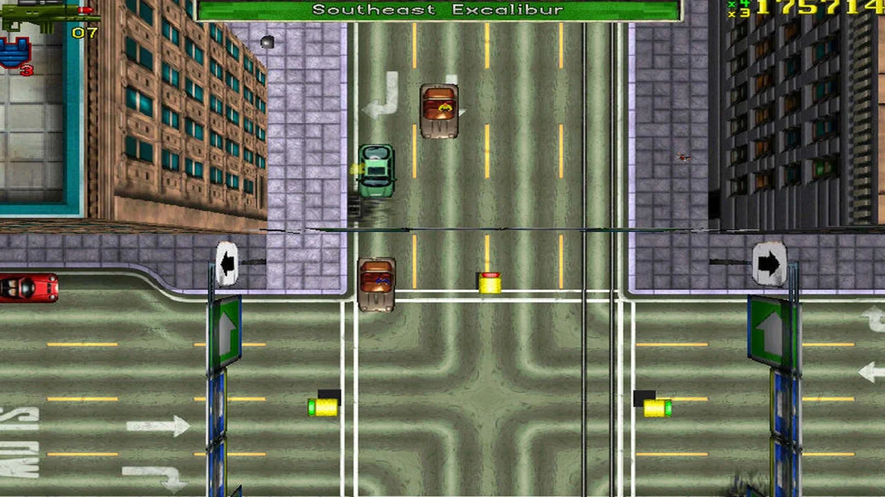 Grand Theft Auto gameplay screenshot 0