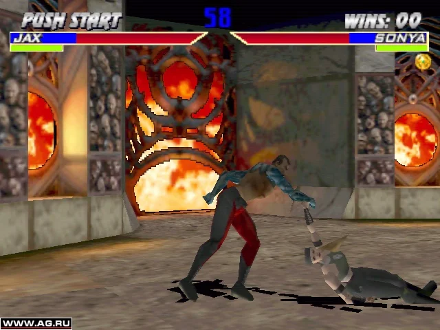 Mortal Kombat 4 gameplay screenshot 2