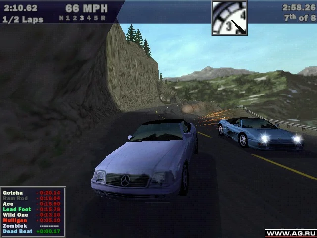 Need for Speed 3: Hot Pursuit gameplay screenshot 1