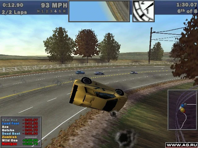 Need for Speed 3: Hot Pursuit gameplay screenshot 4