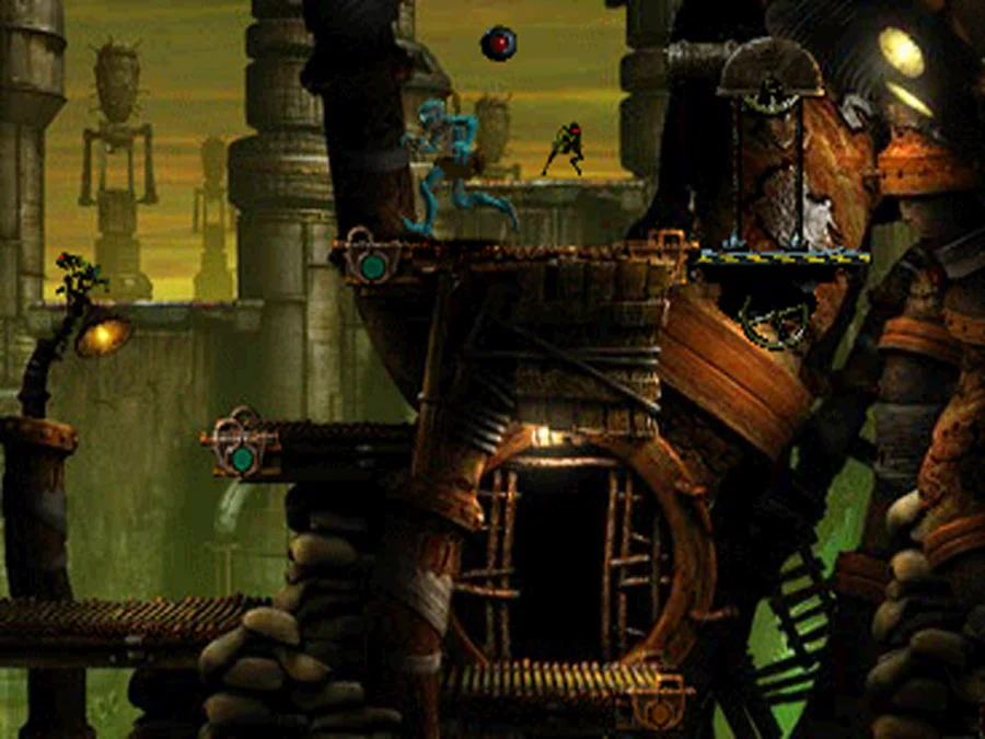 Oddworld: Abe's Exoddus gameplay screenshot 2